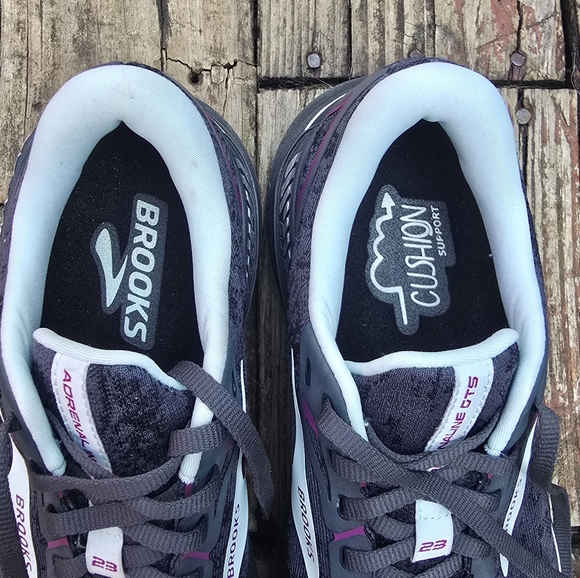 Brooks Athletic Shoes - Gray and Pink - Picture 11 of 15